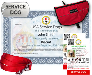 Service Dog Tag - US Dog Registry